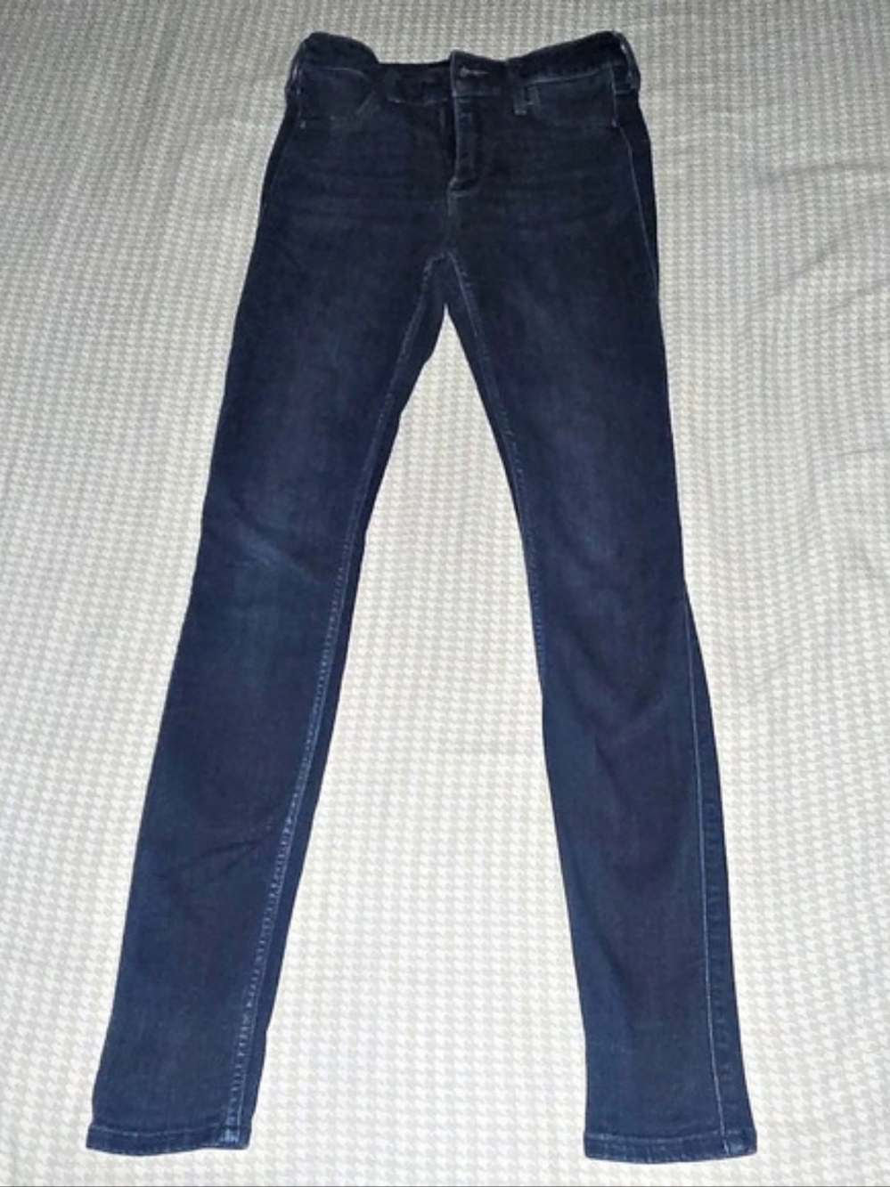 Hollister Advanced Stretch High-Rise Jean Legging Skinny Jeans Blue Waist 25